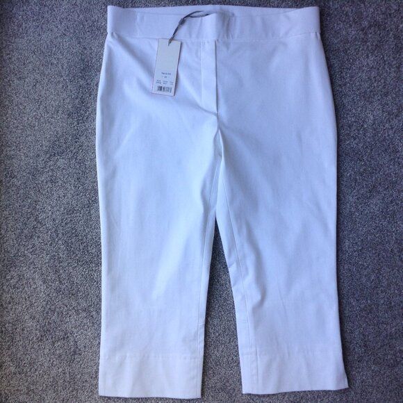 ⭐RAFFAELLO ROSSI “NANDI” CROPPED CAPRI PANT - NWT⭐ - Picture 1 of 16